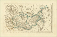 Russia and Russia in Asia Map By Fyodor Poznyakov  &  Konstantin Arsenyev  &  S.K. Frolov