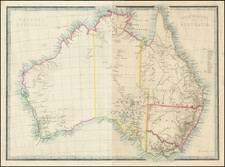 Australia Map By James Wyld