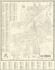 Arkansas Map By Robert S. Lowrey