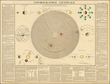 Celestial Maps Map By J. Andriveau-Goujon