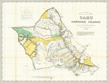 Hawaii and Hawaii Map By Hawaiian Government Survey / Richard Covington