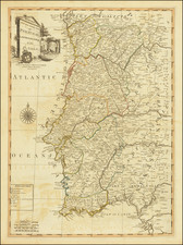 Portugal Map By Carington Bowles / Jonathan Carver