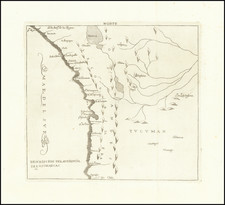 Chile, Paraguay & Bolivia and Peru & Ecuador Map By Antonio de Herrera y Tordesillas