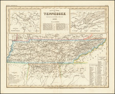 Tennessee Map By Joseph Meyer