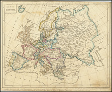 Europe Map By Fyodor Poznyakov  &  Konstantin Arsenyev  &  S.K. Frolov