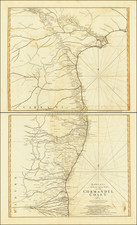 India Map By Carington Bowles  &  Jonathan Carver