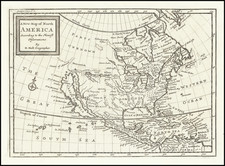 North America and California as an Island Map By Herman Moll