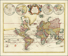 World and World Map By R&J Wetstein