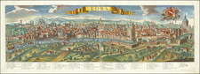 Rome Map By Georg Balthasar Probst