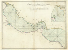 Carte De La Coste D Arabie Mer Rouge Et Golfe De Perse 1740 Barry Lawrence Ruderman Antique Maps Inc