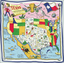 Texas Map By Jones