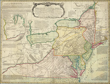 United States, Mid-Atlantic and Midwest Map By Lewis Evans / John Bowles