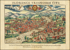 Other Italian Cities Map By Francois De Belleforest