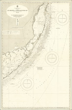 Florida Map By British Admiralty