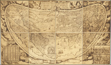 World Map By Abraham Ortelius