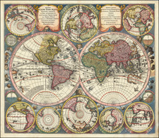 World Map By Matthaus Seutter