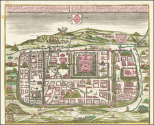 Holy Land and Jerusalem Map By Matthaus Seutter