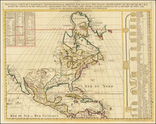 North America Map By Henri Chatelain