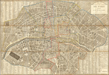 Paris and Île-de-France Map By Pierre Jean