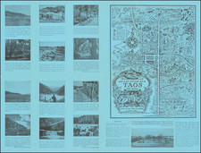 New Mexico and Pictorial Maps Map By Ward Lockwood