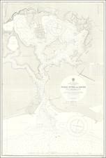 [Pearl Harbor]  Pearl River and Lochs From The United States Government Plan of 1899 . . . 