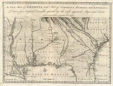 South and Southeast Map By Emanuel Bowen