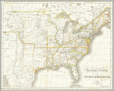 United States Map By Wilhelm Hoffman