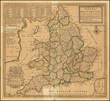 England Map By Herman Moll