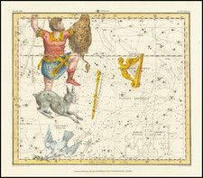 Orion, Psaltriem Georgii, Sceptrum Brandenburgium, Lepus and Columba Noachi By Alexander Jamieson