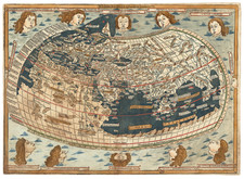 World and World Map By Claudius Ptolemy / Lienhart Holle