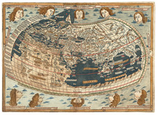 World Map By Claudius Ptolemy / Lienhart Holle