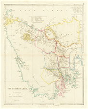 Australia Map By John Arrowsmith