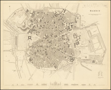 Spanish Cities Map By SDUK