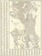 Washington Map By Kroll Map Company