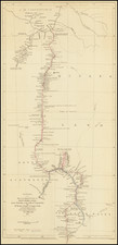 Australia Map By Royal Geographical Society