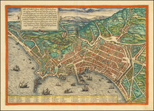 Other Italian Cities Map By Georg Braun  &  Frans Hogenberg