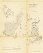 San Diego Map By George Derby