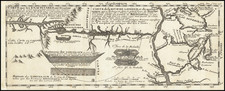 Midwest, Plains and Rocky Mountains Map By Baron de Lahontan