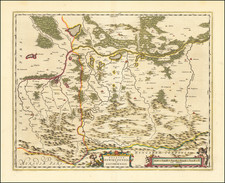 Poland Map By Johannes Blaeu