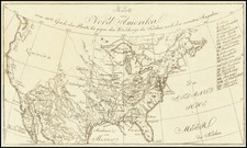 United States Map By Eberhard August Wilhelm von Zimmermann