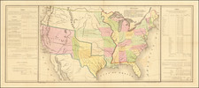 United States Map By E. Gilman