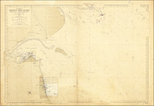 Arabian Peninsula Map By Service Hydrographique de la Marine