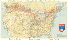 Canada Map By Canadian Pacific Railway