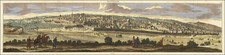 Jerusalem Map By Cornelis De Bruyn