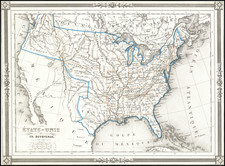 United States Map By Thunot Duvotenay