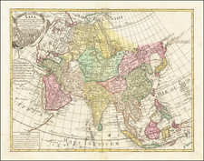 Asia Map By Tobias Conrad Lotter