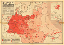 Europe and World War II Map By Arnold Hillen-Ziegfeld