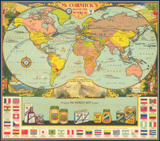 World and Pictorial Maps Map By McCormick & Company