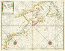 New England, Mid-Atlantic and Canada Map By William Mount / Thomas Page