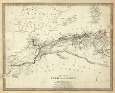 Africa and North Africa Map By SDUK